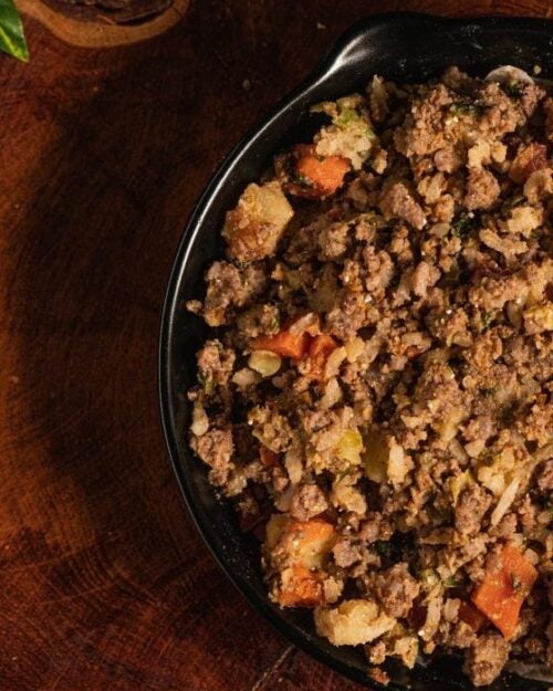 Panelinha de carne Congelada