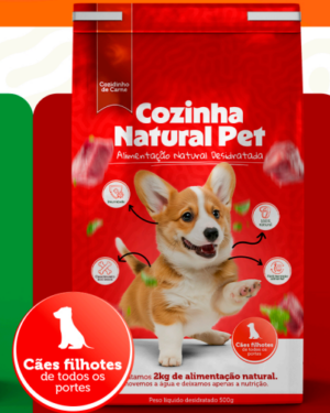 Cozidinho de Carne Desidratado - Cozinha Natural Pet
