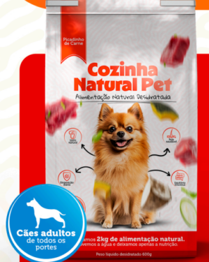 Picadinho de Carne Desidratado - Cozinha Natural Pet